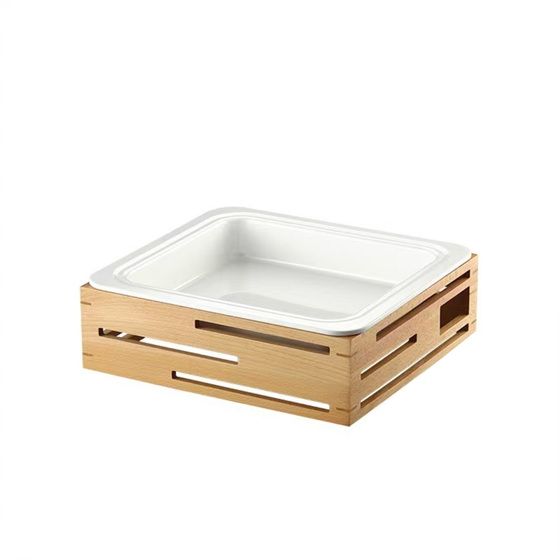 Small Wooden Dessert Stand 2/3