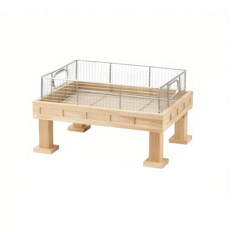 Large four-legged wooden frame