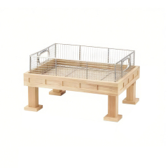 Large four-legged wooden frame