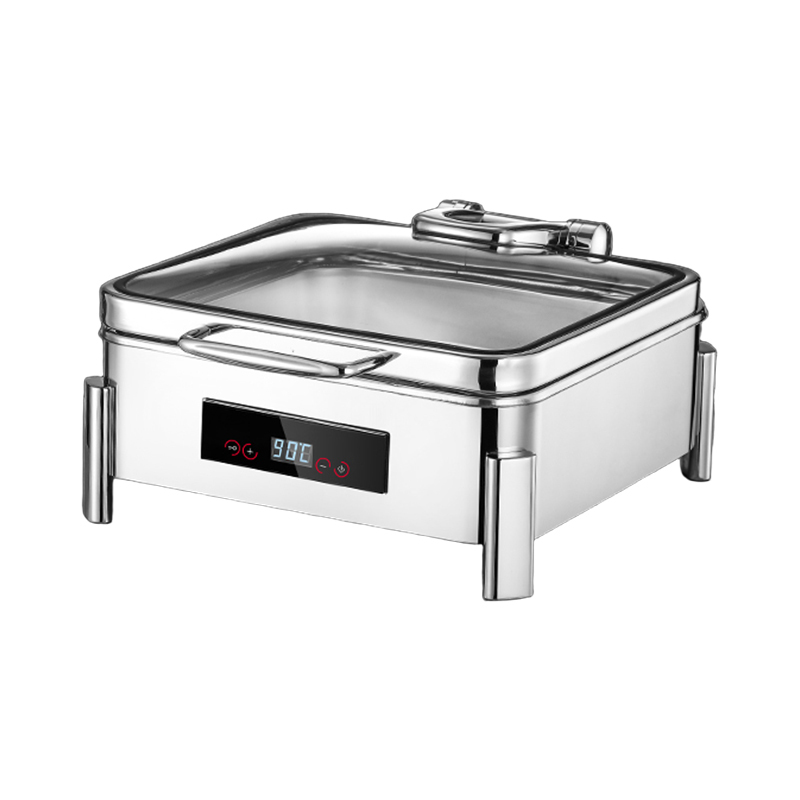 6L Square-Foot Digital Electric Chafing Dish | Color Options