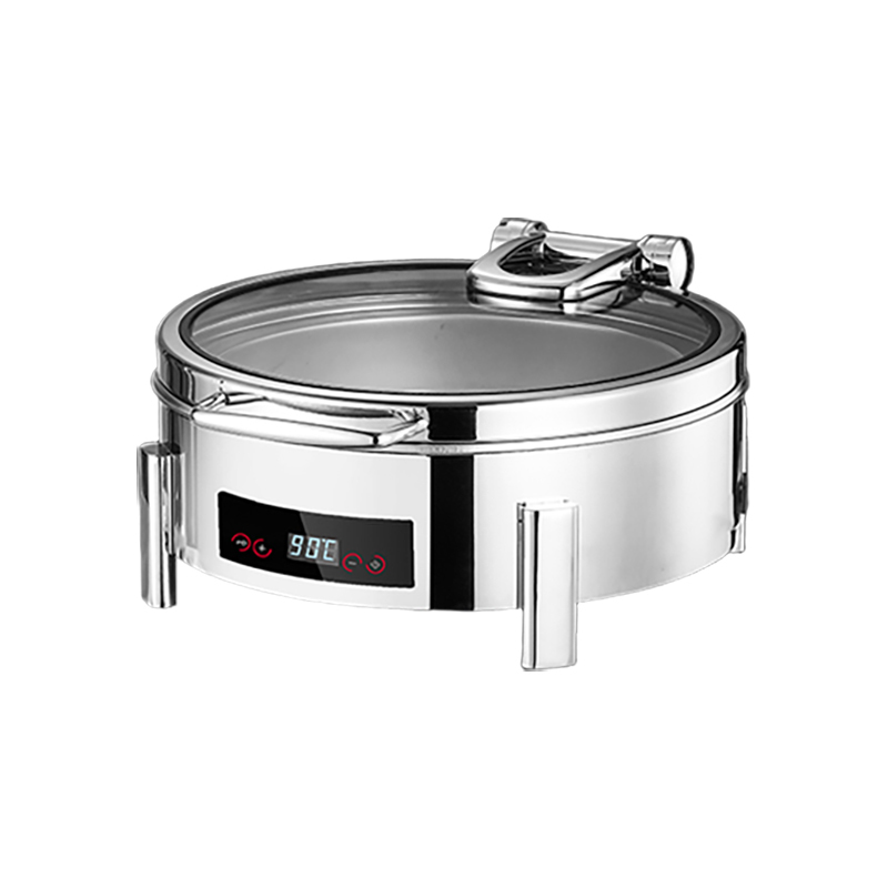 6L Round Suqare-Foot Digital Electric Chafing Dish | Color Options