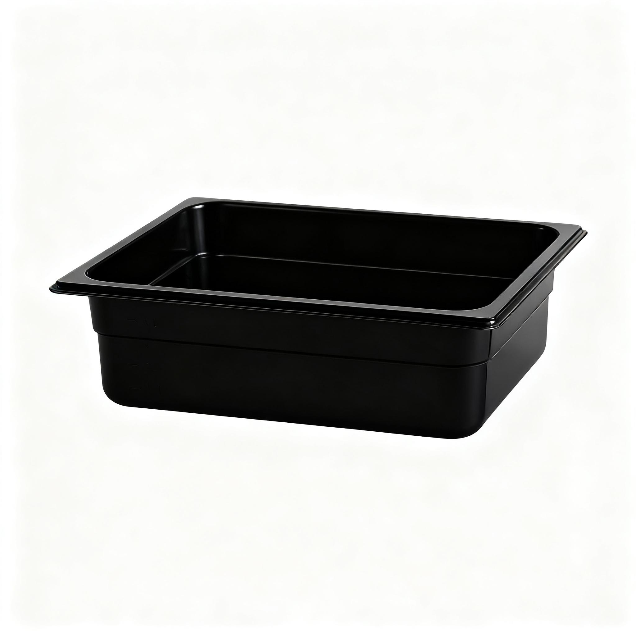 BLACK  PC GN PAN 1/2 100 MM