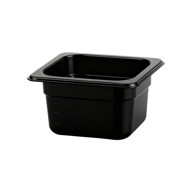 BLACK  PC GN PAN 1/6 100 MM