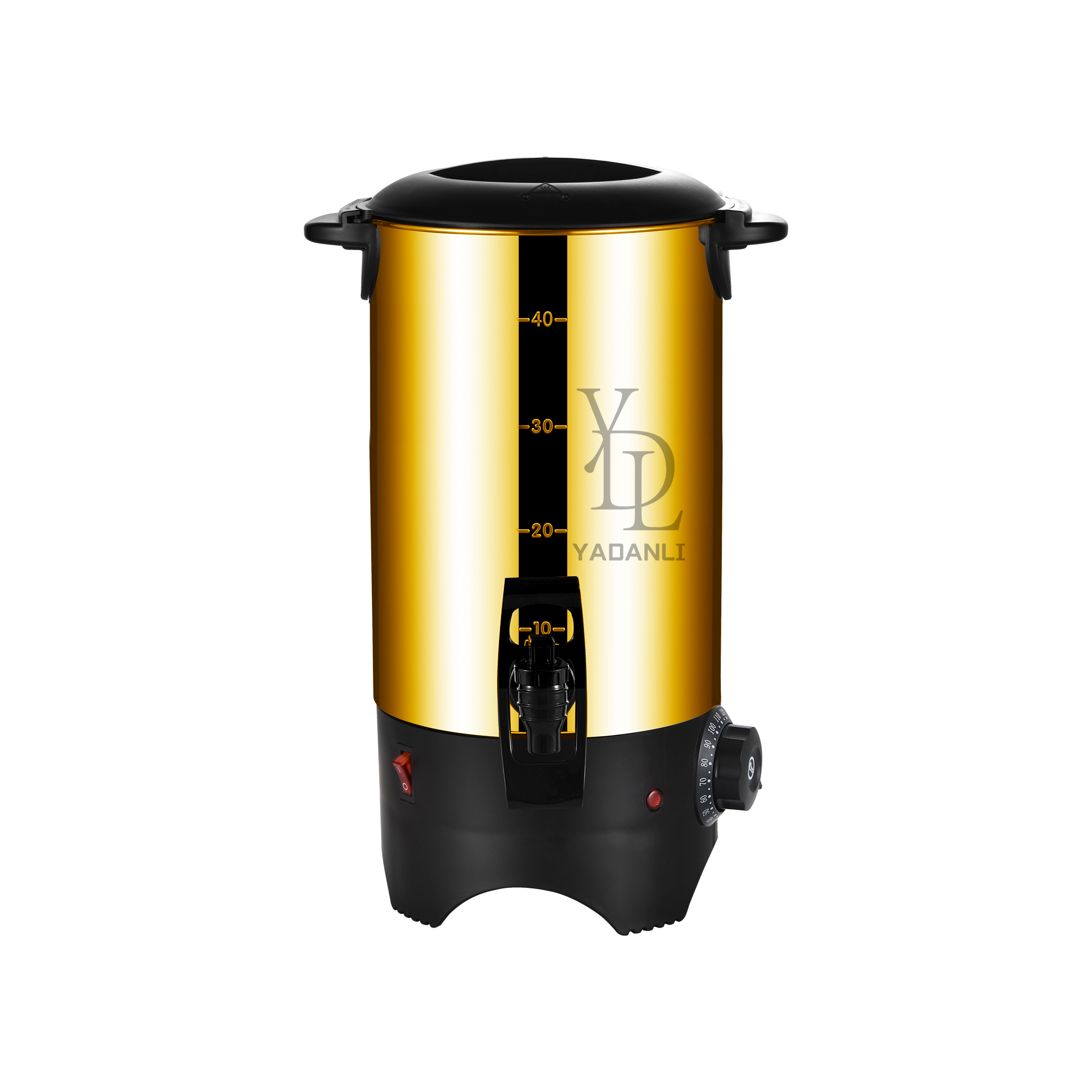 Gold  40Cup Single-Layer  Water Boiler with temperature controller