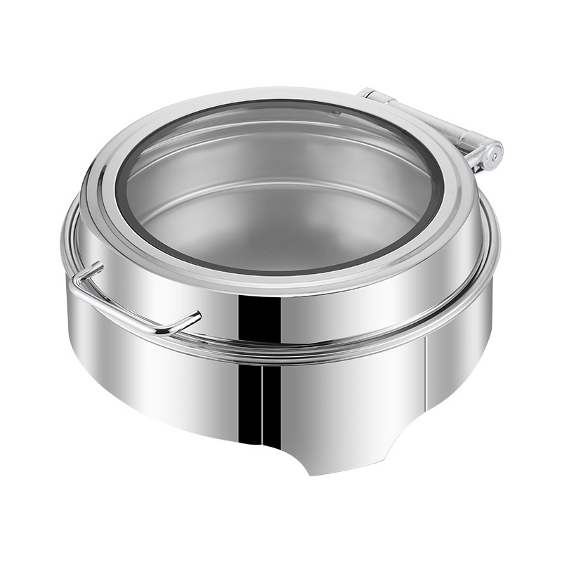 9L  Square Stainless Steel Electric Chafing Dish with Stand