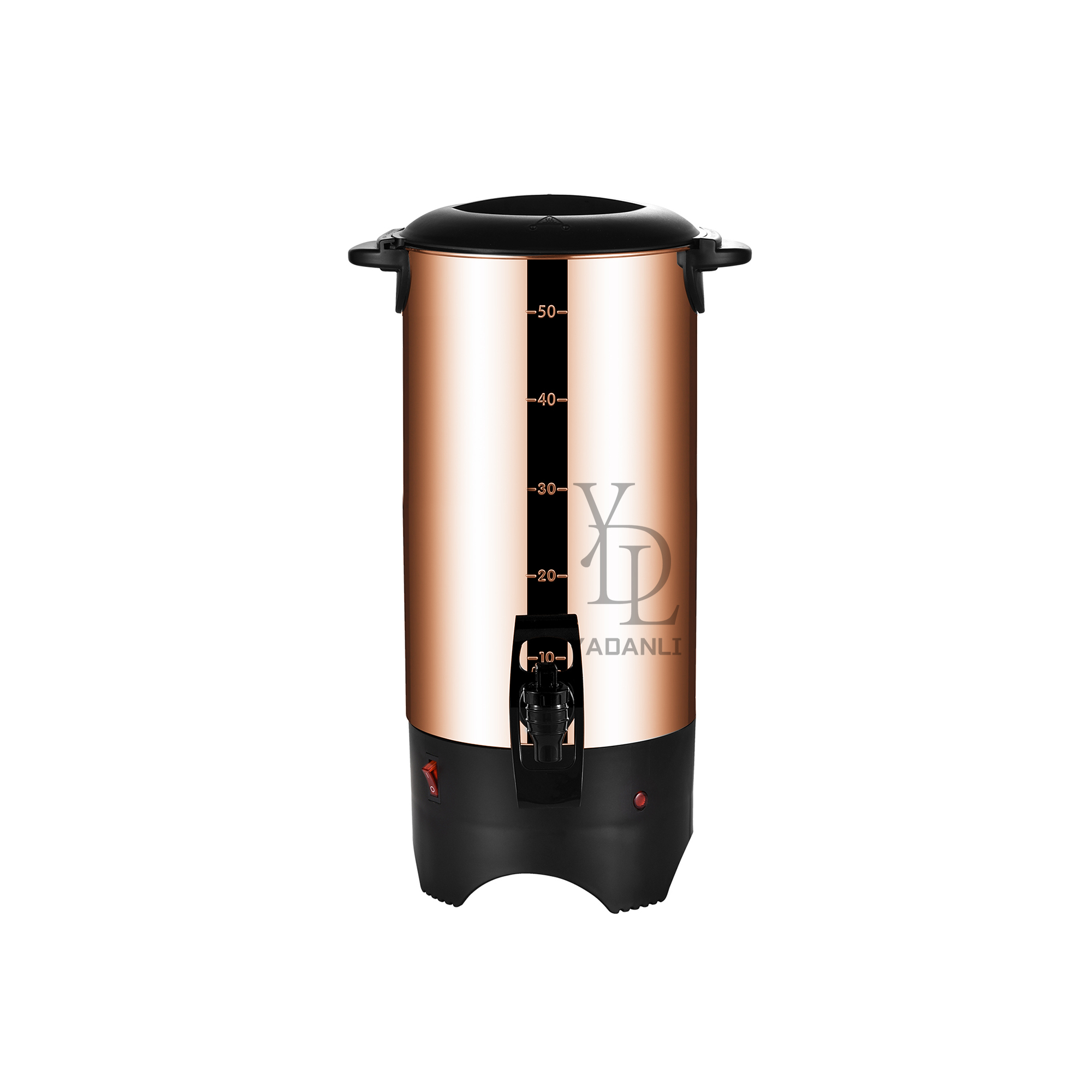 Rose Gold  50Cup  Single-Layer Water Boiler