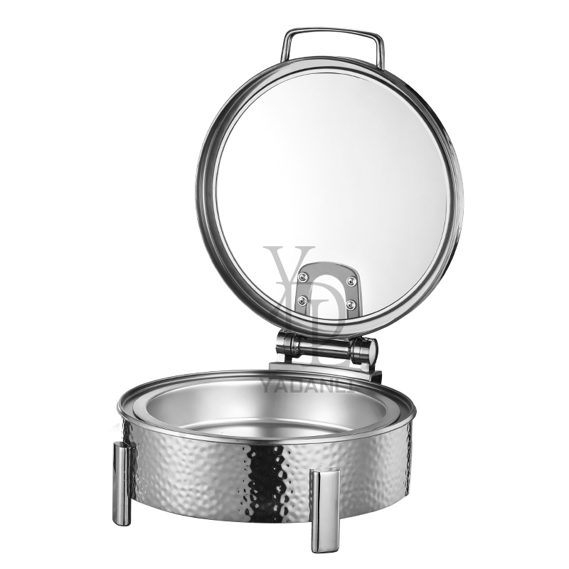 6L Round foot Hammer Texture Electric Chafing Dish | Color Options