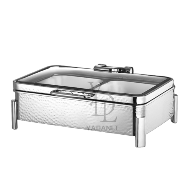 9L Round foot Hammer Texture Electric Chafing Dish | Color Options