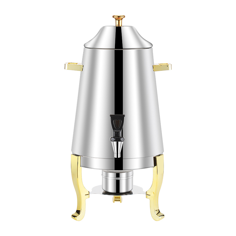 13L Silver Stainless Steel Juice Dispenser with Spigot, Commercial Buffet Beverage Server | Factory Wholesale & OEM Available