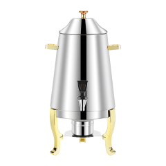 13L Silver Stainless Steel Juice Dispenser with Spigot, Commercial Buffet Beverage Server | Factory Wholesale & OEM Available