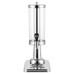 3L Mini Clear PC Beverage Dispenser with Spigot, Commercial Buffet Beverage Server | Factory Wholesale & OEM Available