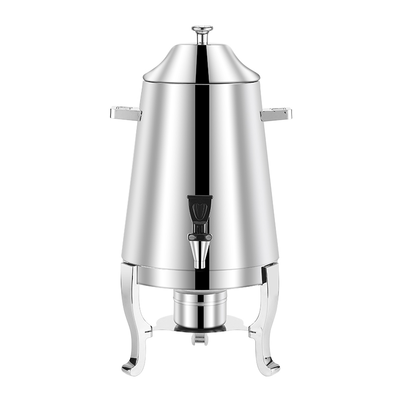 13L Silver Stainless Steel Juice Dispenser with Spigot, Commercial Buffet Beverage Server | Factory Wholesale & OEM Available