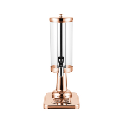 3L Mini Clear PC Beverage Dispenser with Spigot, Commercial Buffet Beverage Server | Factory Wholesale & OEM Available