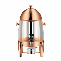 12L Clear PC Stainless Steel Juice Dispenser with Spigot, Commercial Buffet Beverage Server | Factory Wholesale & OEM Available