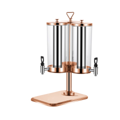 3×3.5L Rotating Triple Juice Dispenser, Commercial Buffet Beverage Server | Factory Wholesale & OEM Available