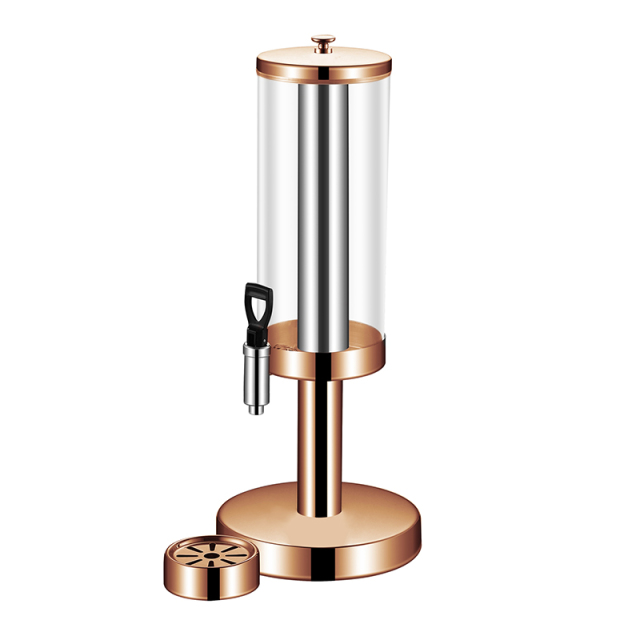 3L Single Head Clear PC Beverage Dispenser with Spigot, Commercial Buffet Beverage Server | Factory Wholesale & OEM Available