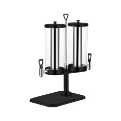 3L×2 Rotating Double Juice Dispenser, Commercial Buffet Beverage Server | Factory Wholesale & OEM Available