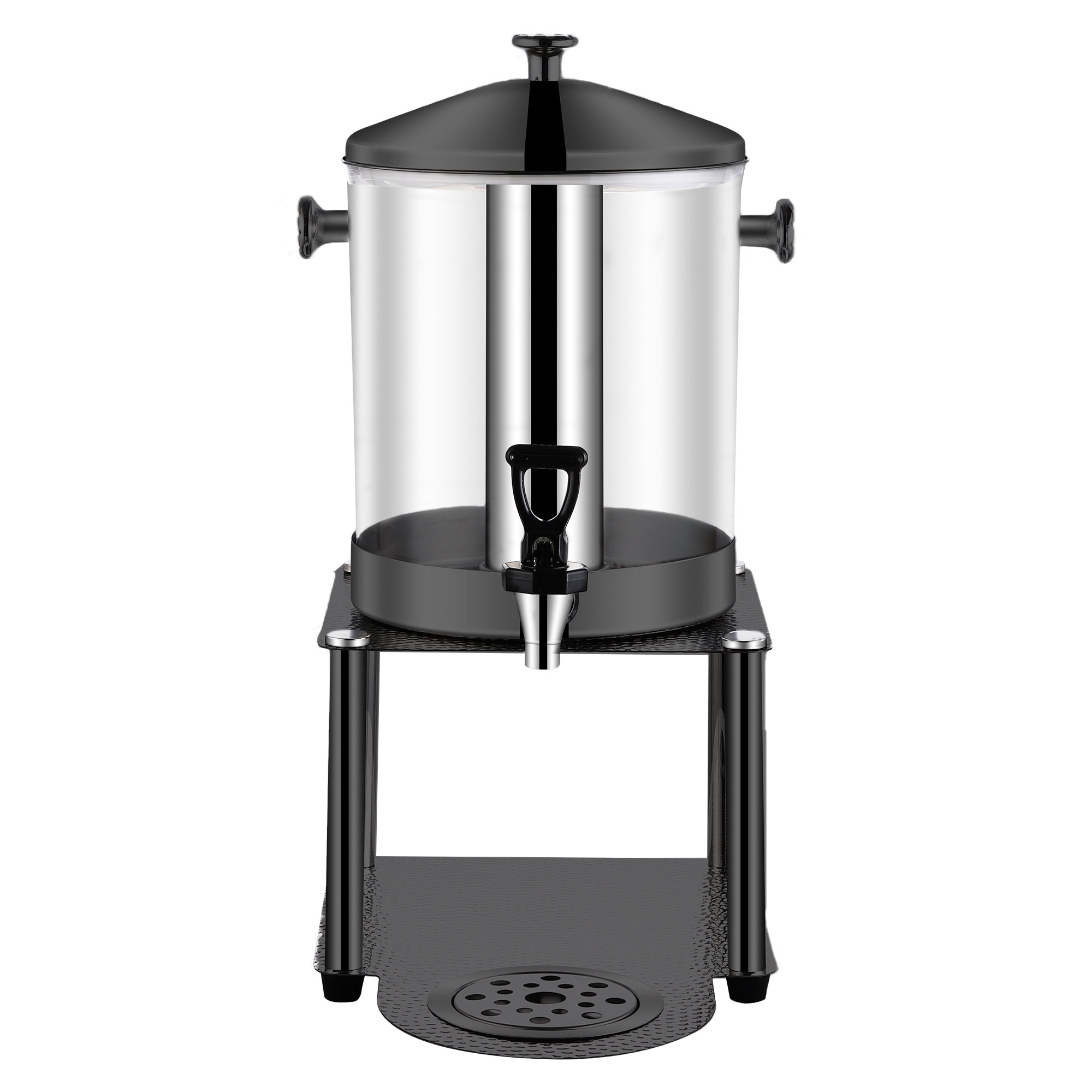 8L Clear PC Stainless Steel Juice Dispenser with Spigot, Commercial Buffet Beverage Server | Factory Wholesale & OEM Available