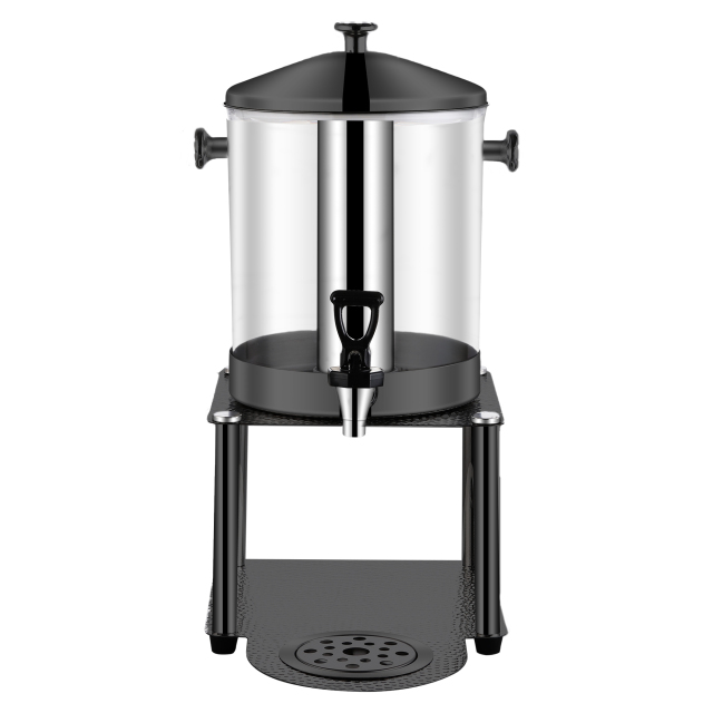 8L Clear PC Stainless Steel Juice Dispenser with Spigot, Commercial Buffet Beverage Server | Factory Wholesale & OEM Available