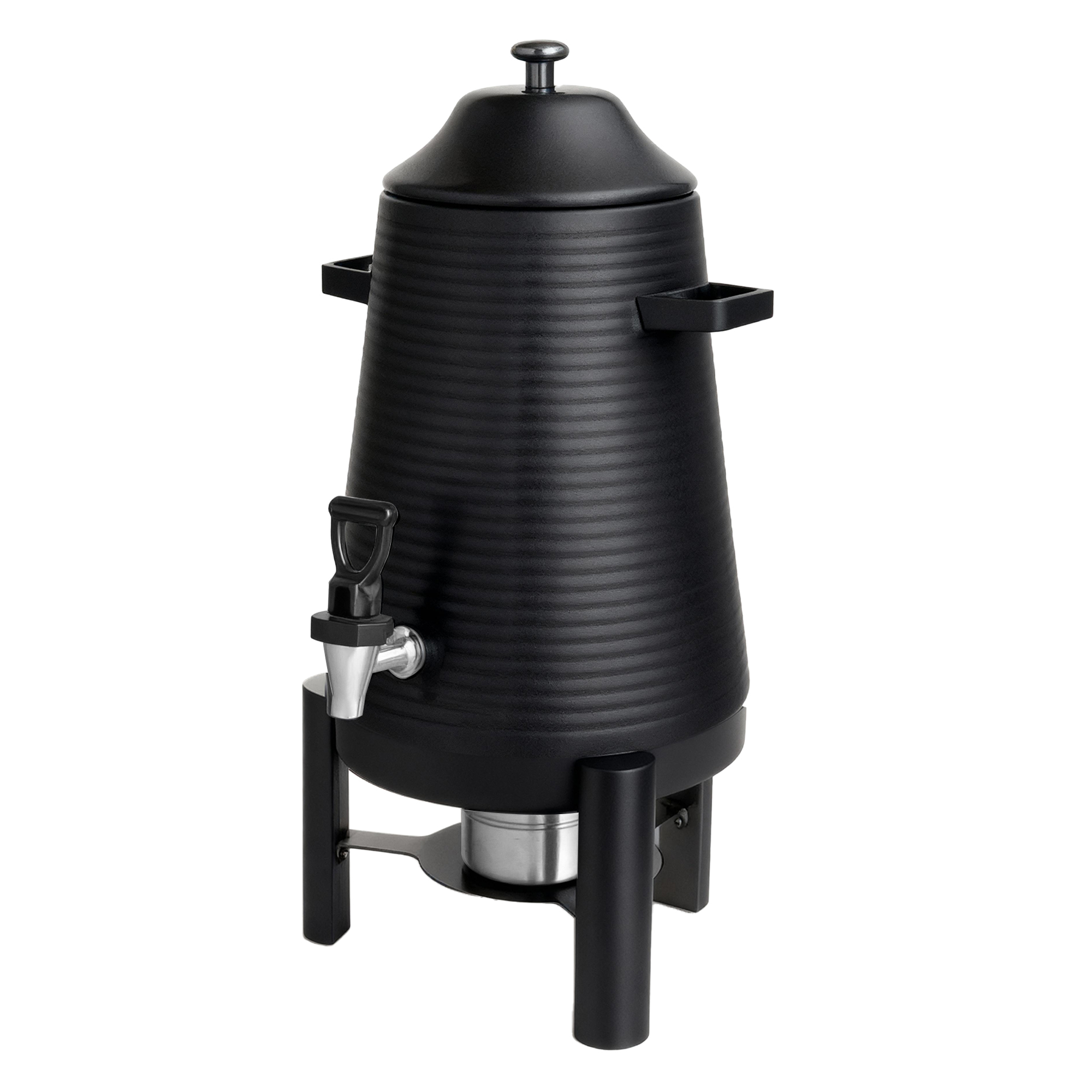 13L Ribbed Stainless Steel Juice Dispenser with Spigot, Commercial Buffet Beverage Server | Factory Wholesale & OEM Available