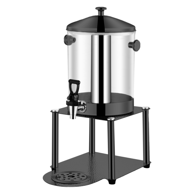 8L Clear PC Stainless Steel Juice Dispenser with Spigot, Commercial Buffet Beverage Server | Factory Wholesale & OEM Available