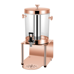 8L Foldable Stand Stainless Steel Juice Dispenser with Spigot, Commercial Buffet Beverage Server | Factory Wholesale & OEM Available