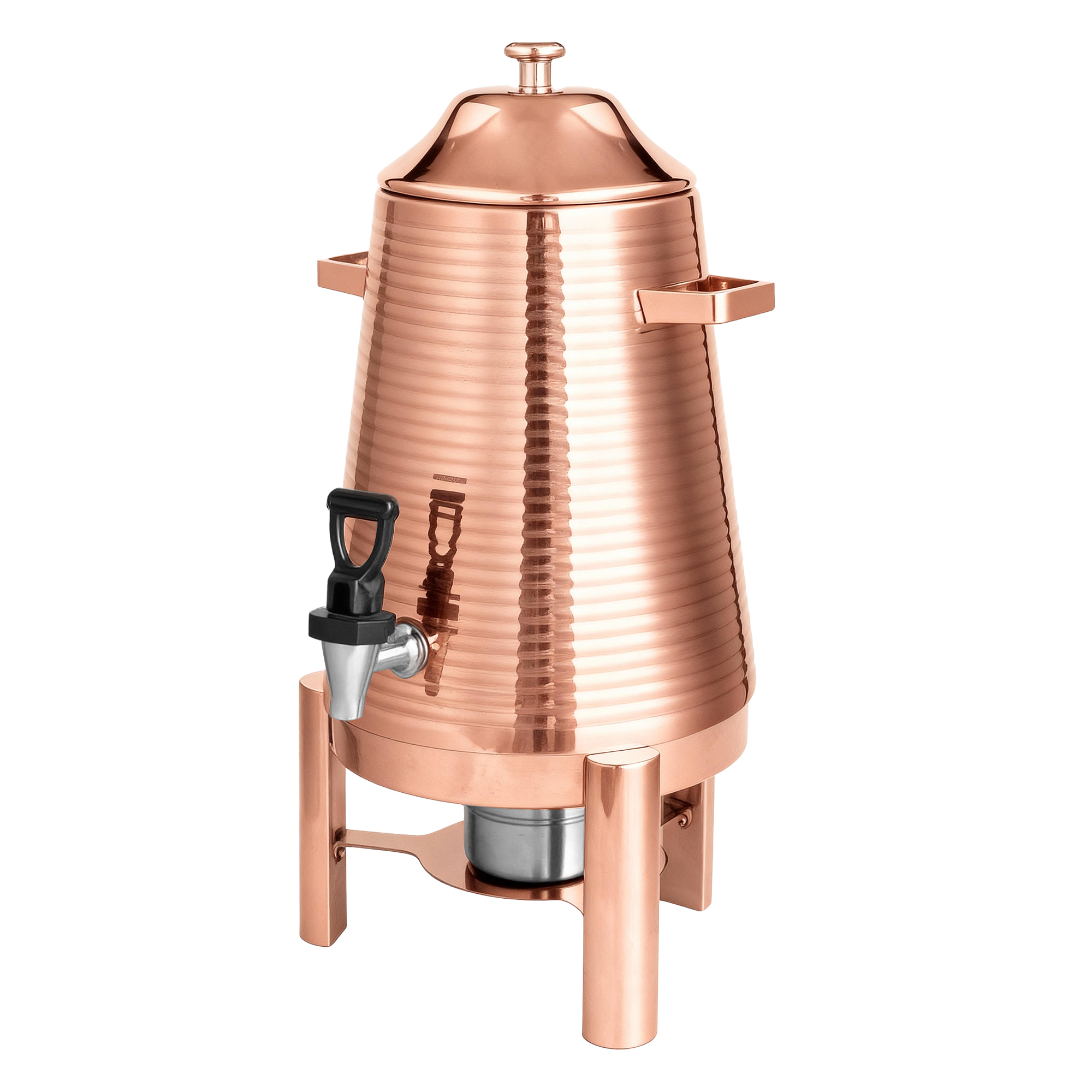 13L Ribbed Stainless Steel Juice Dispenser with Spigot, Commercial Buffet Beverage Server | Factory Wholesale & OEM Available