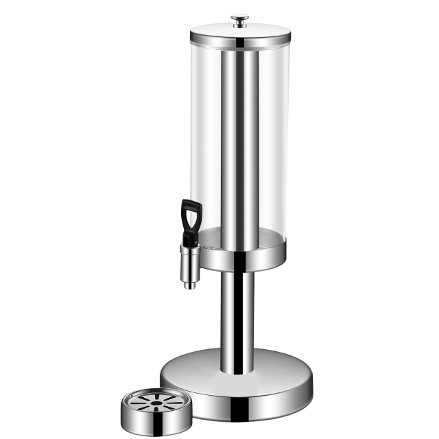 3L Single Head Clear PC Beverage Dispenser with Spigot, Commercial Buffet Beverage Server | Factory Wholesale & OEM Available