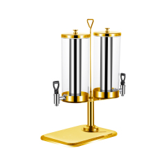 3L×2 Rotating Double Juice Dispenser, Commercial Buffet Beverage Server | Factory Wholesale & OEM Available