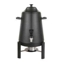 13L Ribbed Stainless Steel Juice Dispenser with Spigot, Commercial Buffet Beverage Server | Factory Wholesale & OEM Available