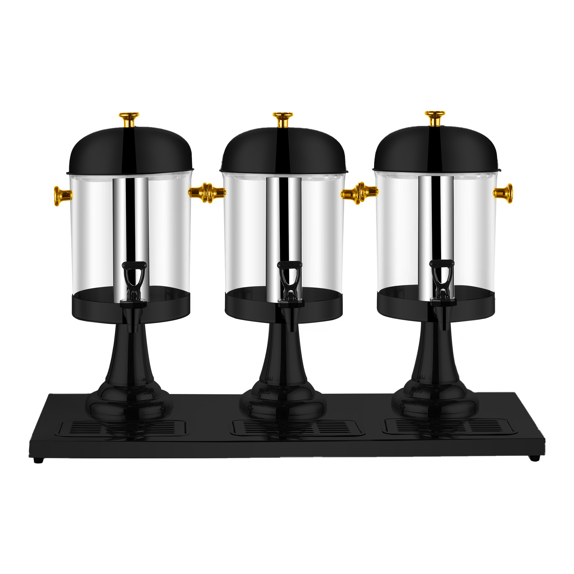 24L Triple Tank Buffet Juice Dispenser, Commercial Buffet Beverage Server | Factory Wholesale & OEM Available