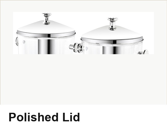 YT-JDA16 polished lid detail
