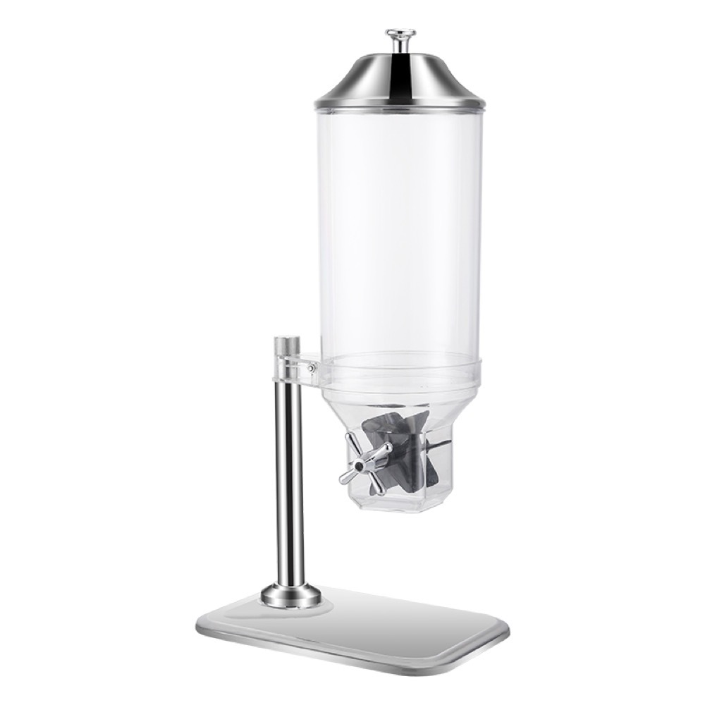 7L Stainless Steel Cereal Dispenser | Commercial Buffet Dry Food Server - product view 3