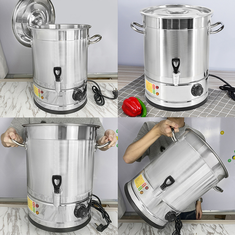 All-Steel Electric Water Boiler with Heating Plate & Temperature Control