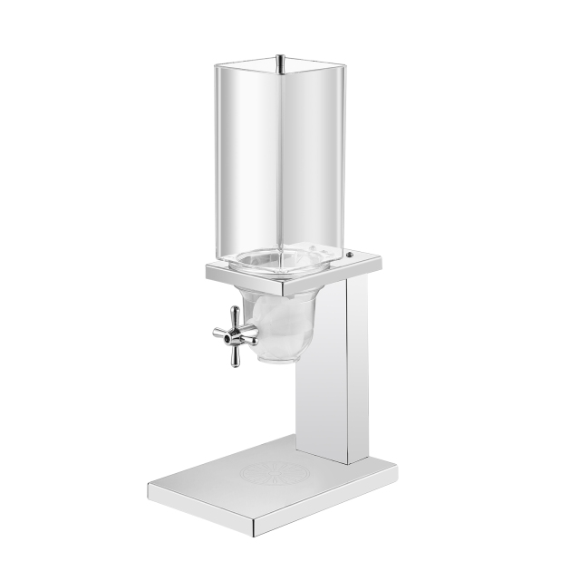 5L Square Single Cereal Dispenser with Stainless Steel Stand
