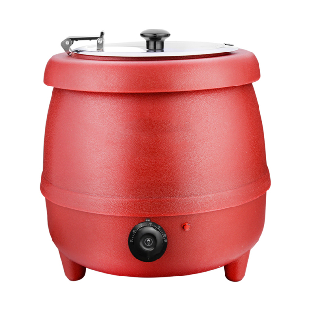 10L Plastic Drum Shape Electric Soup Warmer