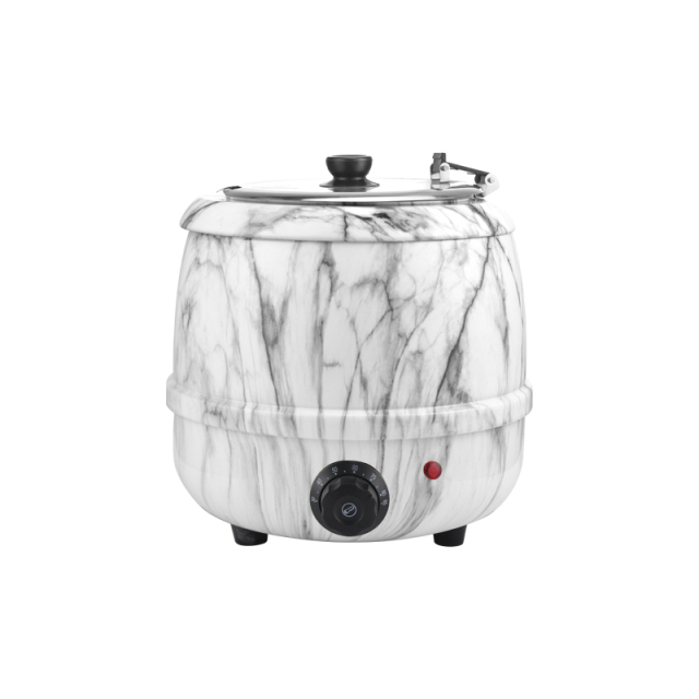 10L Stainless steel Drum Shape Electric Soup Warmer