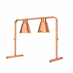 Double Head Adjustable Stand Food Heat Lamp with Adjustable Stand