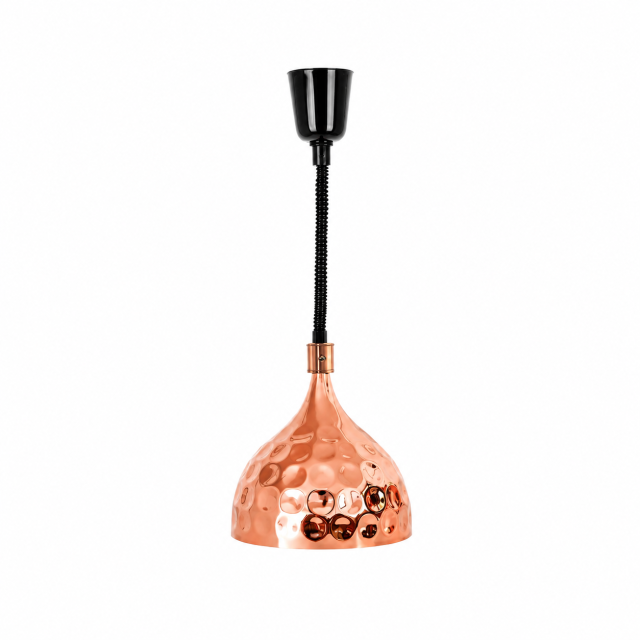 280mm Hammered Pendant Food Heat Lamp