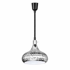 300mm Hammered Pendant Food Heat Lamp
