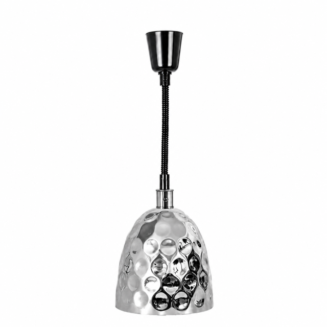 240mm Hammered Pendant Food Heat Lamp