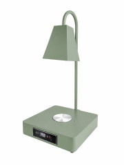 Single Side Tube Square Shade Food Heat Lamp with Heated Square Base Digital Control