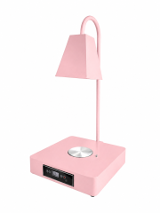 Single Side Tube Square Shade Food Heat Lamp with Heated Square Base Digital Control