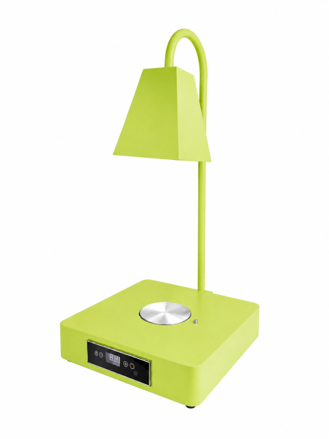 Single Side Tube Square Shade Food Heat Lamp with Heated Square Base Digital Control