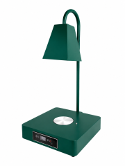 Single Side Tube Square Shade Food Heat Lamp with Heated Square Base Digital Control