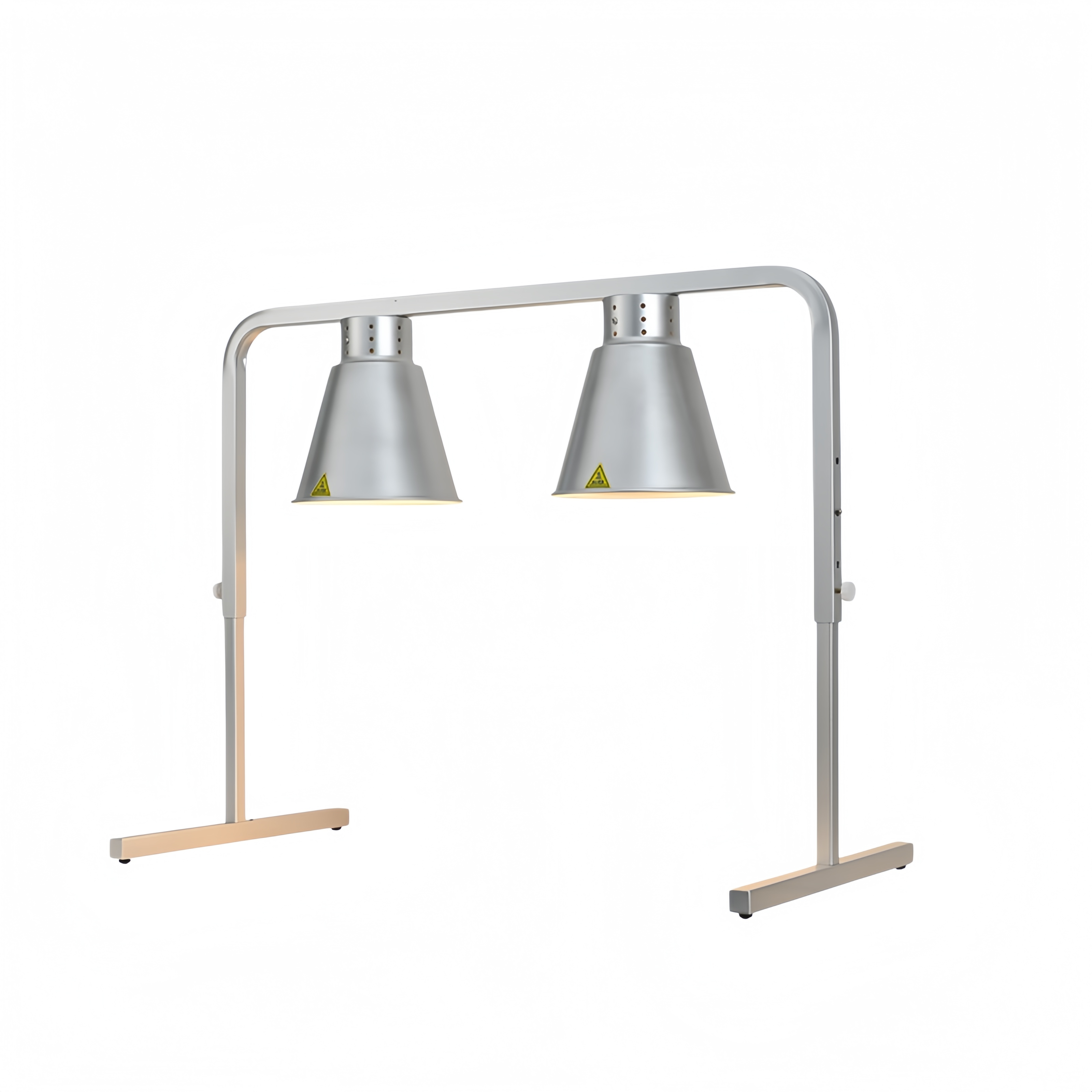 Double Head Adjustable Stand Food Heat Lamp with Adjustable Stand