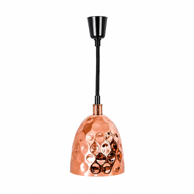 240mm Hammered Pendant Food Heat Lamp