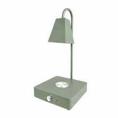 Single Side Tube Square Shade Food Heat Lamp with Heated Square Base Mechanical Control