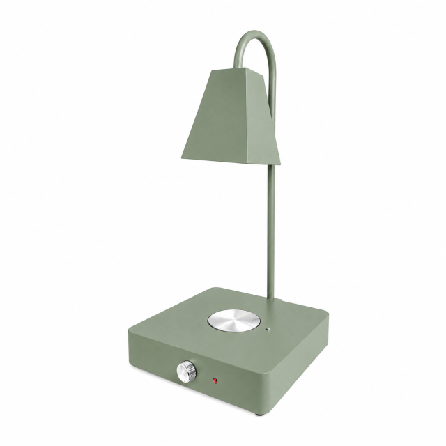 Single Side Tube Square Shade Food Heat Lamp with Heated Square Base Mechanical Control