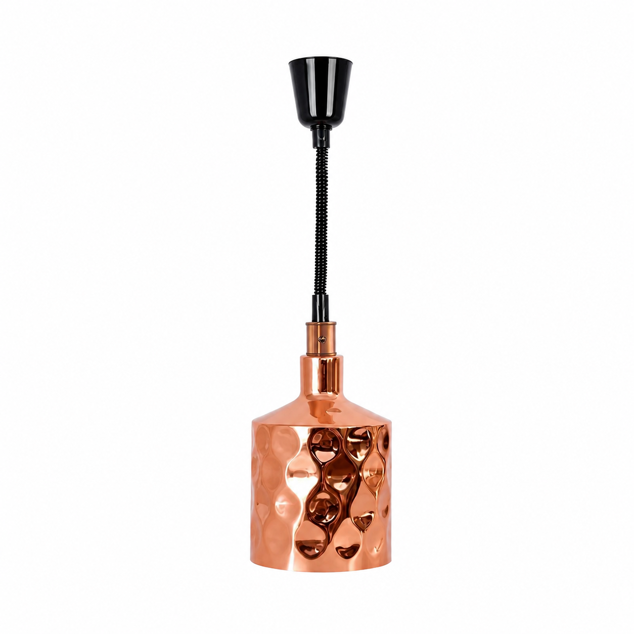 150mm Hammered Pendant Food Heat Lamp